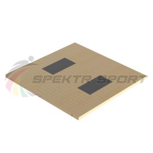 Купить Помост тяжелоатлетический 3х3х0,1м, рез. амортизаторы 1х0,5х0,04м в Киржаче 