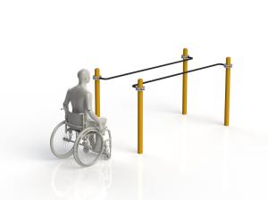 Купить Брусья параворкаут параллельные для колясочников WRK-D01_76mm в Киржаче 