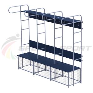 Купить Индивидуальное место хоккеиста ширина 580 мм. (3-х секционный) в Киржаче 