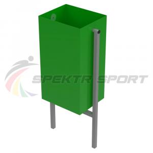 Купить Урна для мусора прямоугольная 370х250х650 мм в Киржаче 