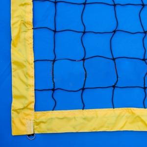 Купить Сетка для пляжного волейбола, обшитая с 4-х сторон, Д 2,2 мм в Киржаче 