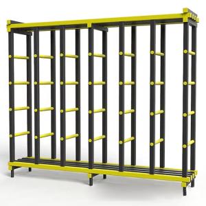 Купить Стеллаж для хранения аква-инвентаря жесткий ПВХ 2000х600х2000 мм в Киржаче 