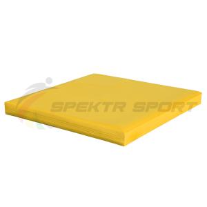 Купить Мат гимнастический 1х1х0,05 материал искожа, плотность 18 кг/м3 в Киржаче 