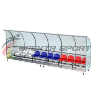 Купить Кабинка для игроков и судей мобильная на 12 мест в Киржаче 