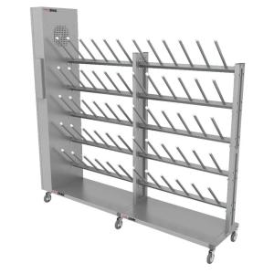 Купить Сушильный стеллаж для обуви SL2 Лидер-премиум мобильный односторонний (45 пар) в Киржаче 