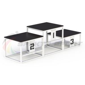 Купить Пьедестал для награждения переносной (без облицовки) 1 человек на ступень SP РАН2 в Киржаче 