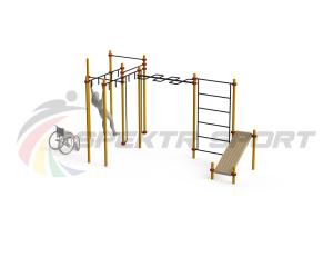 Купить Спортивный комплекс для инвалидов-колясочников WRK-D17_76mm в Киржаче 
