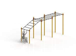 Купить Рукоход разноуровневый для колясочников WRK-D09_76mm в Киржаче 