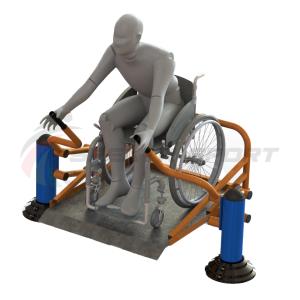 Купить Тренажер уличный для людей с ОВЗ Жим на платформе ТС 1001 в Киржаче 