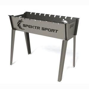 Купить Мангал Laser Grill "Люкс" 2 мм (на 9 шампуров) высокий в Киржаче 