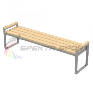 Купить Лавка парковая разборная 2 м без спинки в Киржаче 