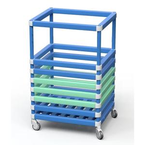 Купить Корзина для хранения инвентаря 570х570х600 мм ПВХ (закругленный профиль) в Киржаче 