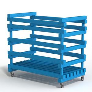 Купить Корзина для хранения инвентаря, мячей жесткий ПВХ 1000х600х970 мм в Киржаче 