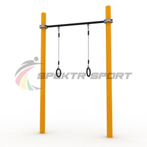 Купить Турник классический для занятий Воркаут с кольцами SP WRK-07 + Rings_76mm в Киржаче 