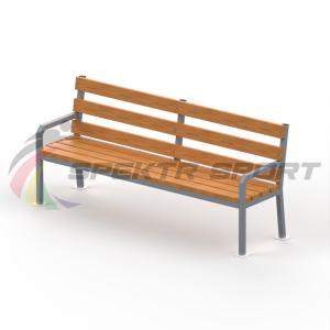 Купить Уличная скамейка со спинкой Дача в Киржаче 