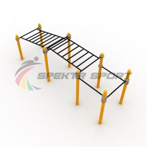 Купить Детский рукоход двухсекционный с подъёмом и 3 турника в Киржаче 