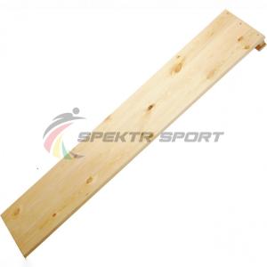 Купить Доска наклонная навесная 2000х260х40 мм (дерево) зацеп - брусок в Киржаче 