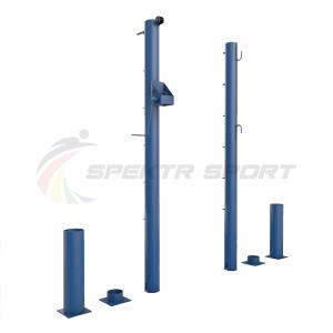 Купить Стойки для большого тенниса с механизмом натяжения (стаканы) диам. 76 мм (закладная 350 мм) в Киржаче 