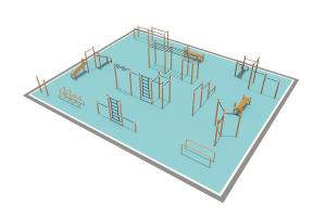 Купить Районная площадка для Воркаут и WRK 7_76mm в Киржаче 