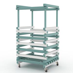 Купить Корзина для плавательного инвентаря, нудл жесткий ПВХ 800х700х1350 мм в Киржаче 