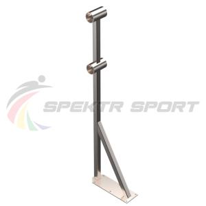 Купить Стойка балетного станка двухрядного напольная Фуэте (нерж. сталь) в Киржаче 