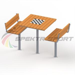 Купить Уличный набор два стула и стол шахматный в Киржаче 