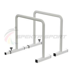 Купить Брусья напольные хайлетсы Spektr Sport цв. белый в Киржаче 