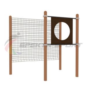 Купить Мишень на стойках круглая для выполнения испытания Метание теннисного мяча в цель (дист 6 м), фанера в Киржаче 