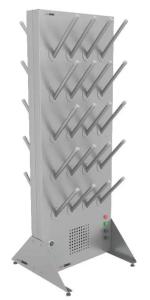 Купить Сушильный стеллаж для обуви SL1 Вираж эконом, двусторонний, с бактерицидной лампой (32 пар) в Киржаче 