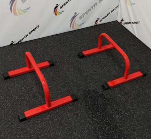Купить Упоры напольные для отжиманий (паралетсы) Spektr Sport цв. красный (пара) в Киржаче 