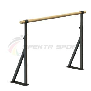 Купить Хореографический станок однорядный напольный Фуэте Блэк, регулируемый в Киржаче 