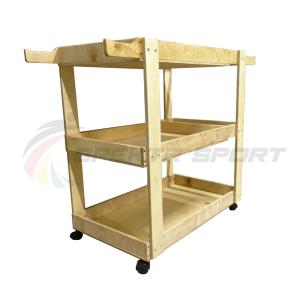 Купить Тележка деревянная для спортинвентаря на колесах в Киржаче 