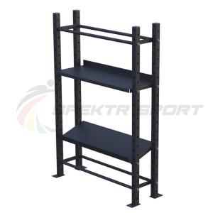 Купить Модульный стеллаж для гантелей, гирь и медболов 1320х430х1950 в Киржаче 
