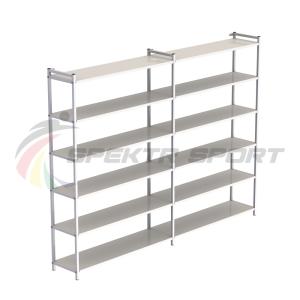 Купить Стеллаж для хранения инвентаря открытый (полки металл) 1900*2500*350 мм в Киржаче 