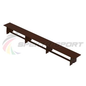 Купить Скамья гимнастическая (лам. фанера 15мм) 2500х240х245мм в Киржаче 