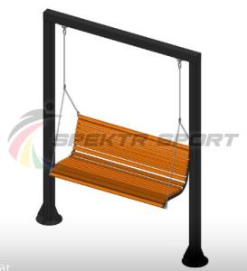 Купить Качели "Бриз" со спинкой в Киржаче 