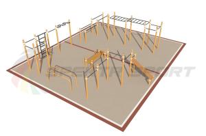 Купить Площадка уличная для воркаут Дворовая 3_76mm в Киржаче 