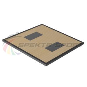 Купить Помост тяжелоатлетический с окантовкой 3х3х0,1м, рез. амортизаторы 1х0,5х0,04м в Киржаче 