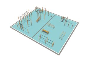 Купить Районная площадка для Воркаут и WRK 1_76mm в Киржаче 