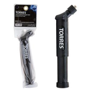 Купить Насос "TORRES" двойного действия, 15 см, пластик, с бок.горлов., игла (7 мм), черный в Киржаче 