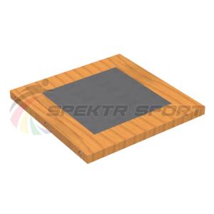 Купить Помост для гиревого спорта 1.5х1.5х0.1м рез. амортизаторы 2 см в Киржаче 