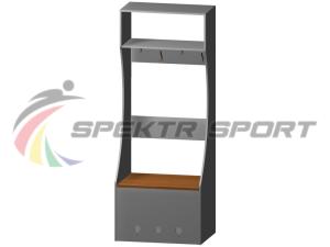 Купить Индивидуальное место хоккеиста (ЛДСП) ширина 800 мм в Киржаче 