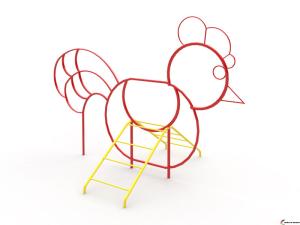 Купить Лазалка уличная Петушок в Киржаче 