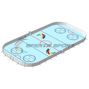 Купить Хоккейная коробка, борта фанера 12 мм, 40х20 в Киржаче 