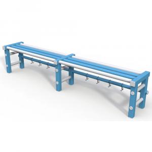 Купить Полка-вешалка для раздевалок ПВХ 2000х320х350 мм в Киржаче 