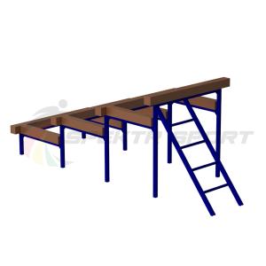 Купить Элемент полосы препятствий Разрушенная лестница в Киржаче 