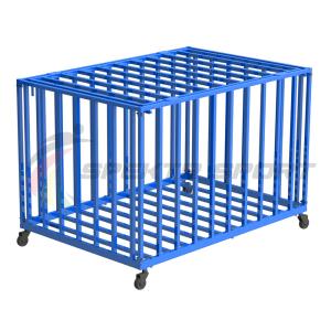 Купить Корзина для хранения мячей передвижная металлическая (стенки - мет. профиль) Разборная в Киржаче 